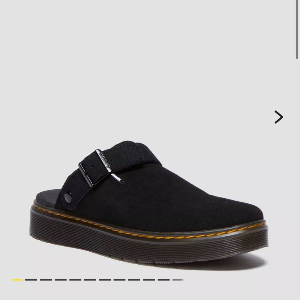 Black Suede Women's Slip-On Shoes